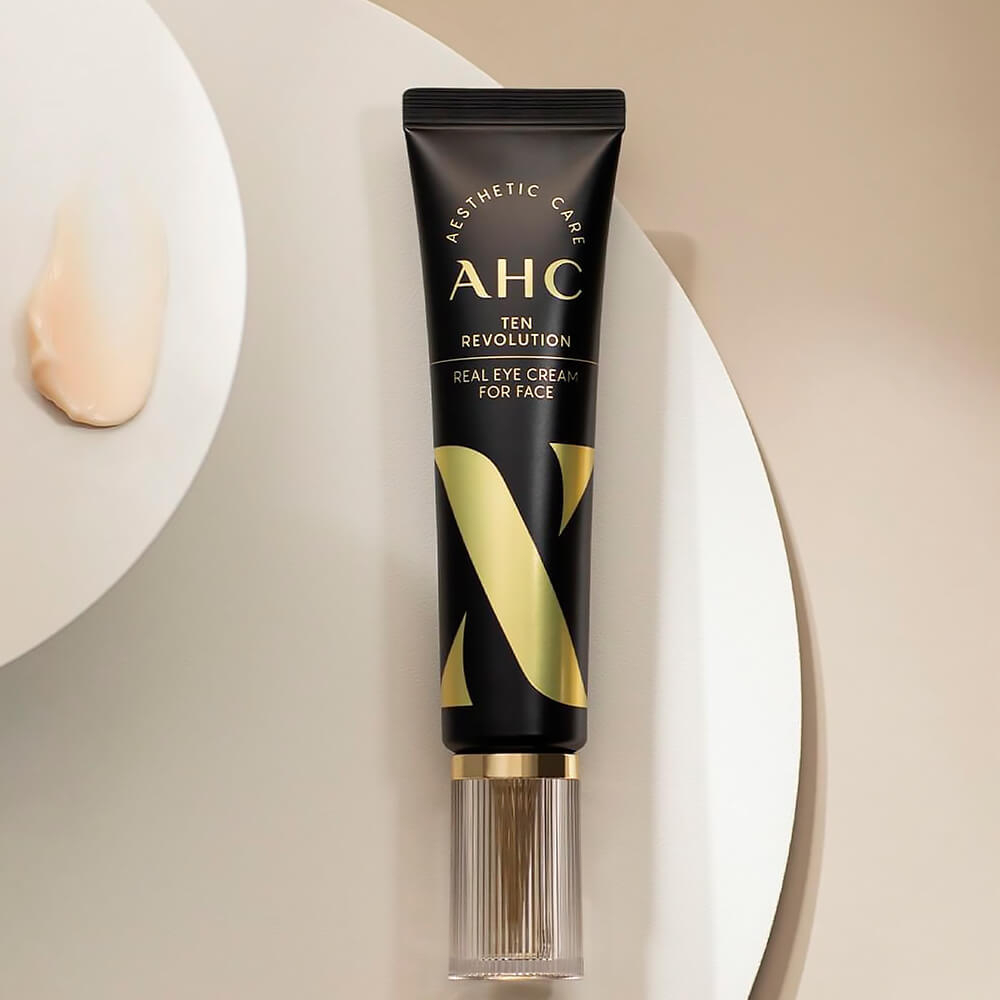 Антивозрастной крем для век с эффектом лифтинга AHC Ten Revolution Real Eye Cream For Face 30 мл.