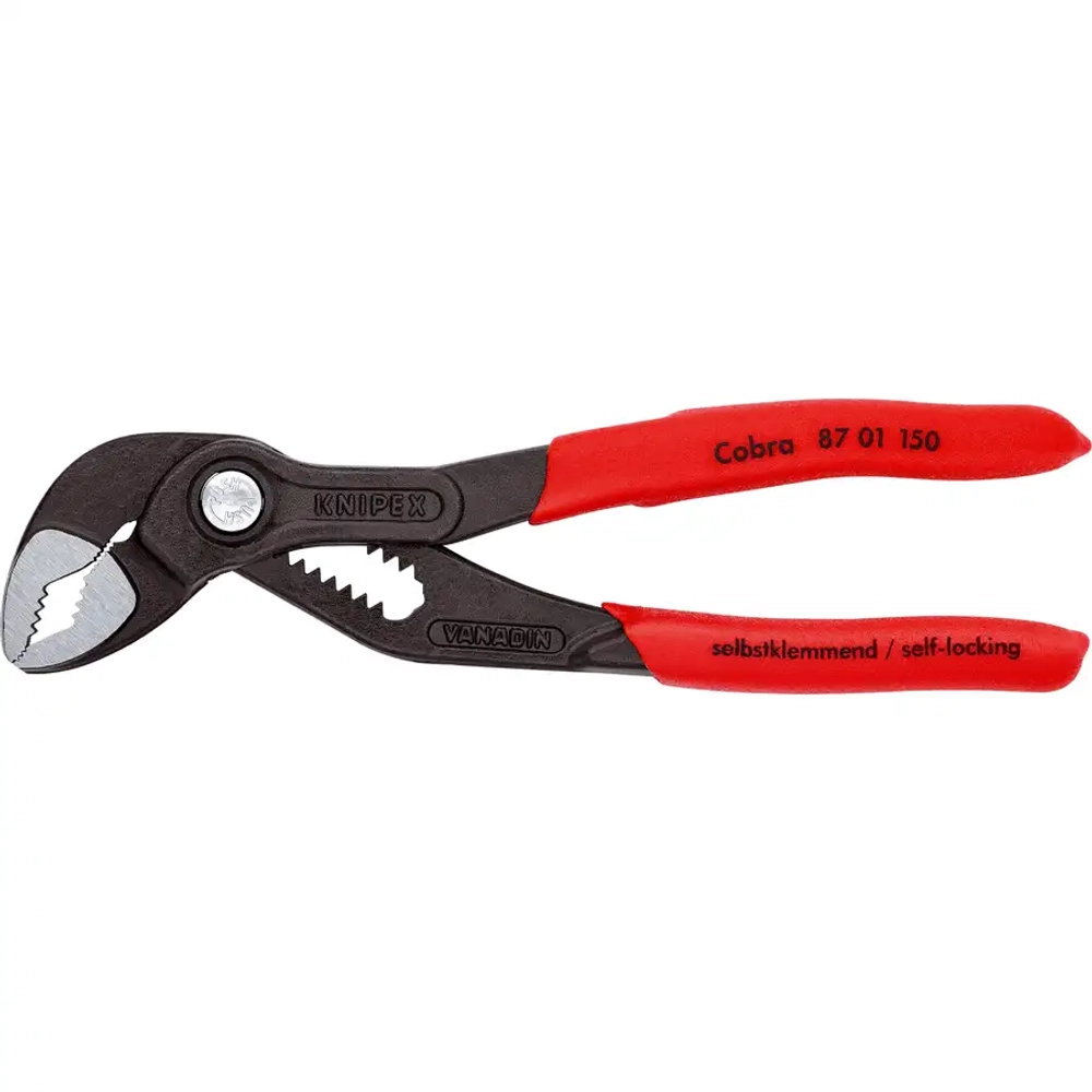 Клещи трубные Cobra® черненая 150 мм Knipex 87 01 150