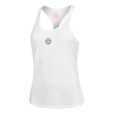 Женская теннисная майка BIDI BADU Crew Tank Top Women - White