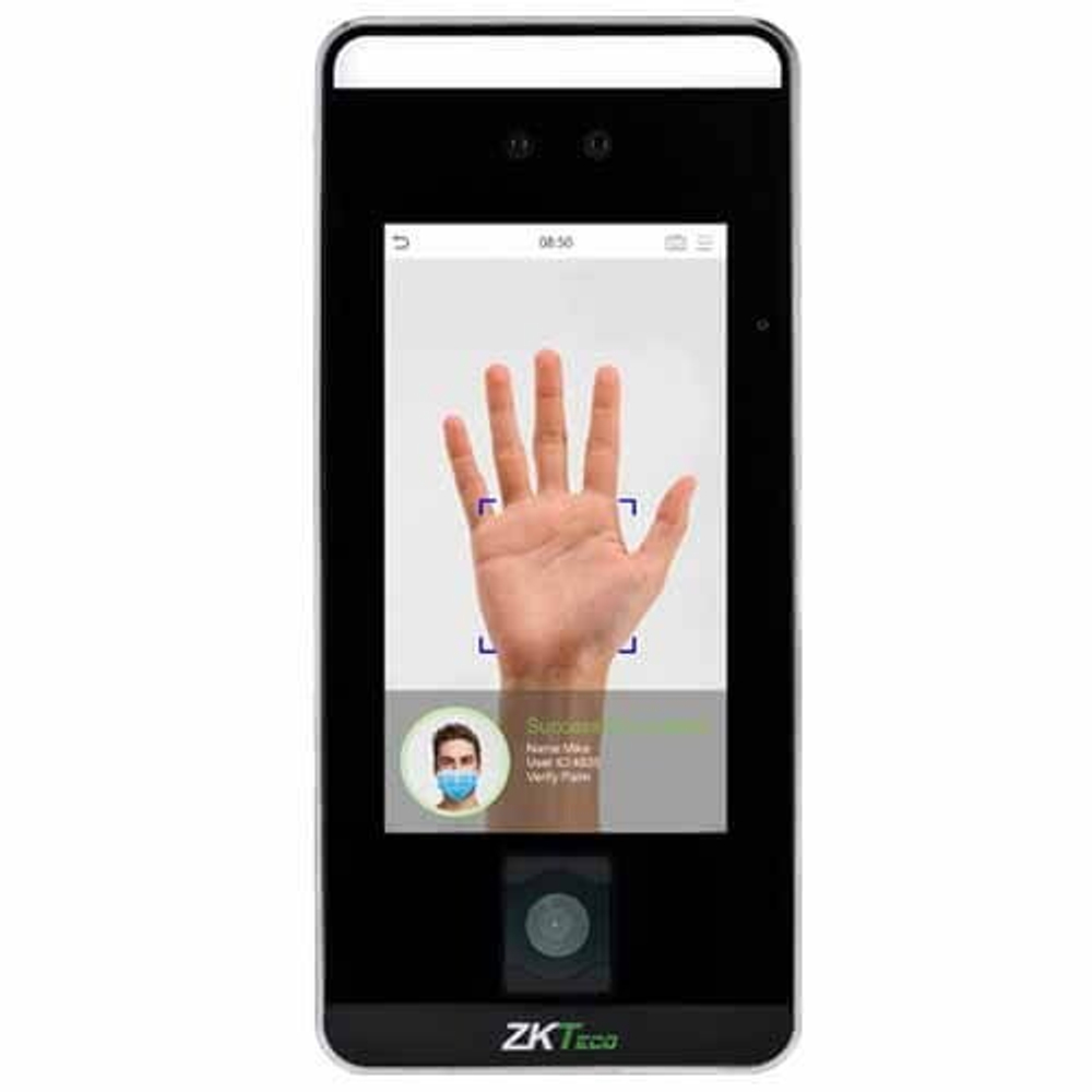 ZKTeco SpeedFace-V5L [QR][EM] терминал распознавания лиц и ладоней