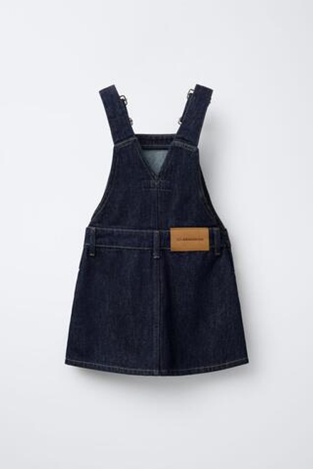ZARA Х BENSIMON ® ДЖИНСОВЫЙ САРАФАН, СИНИЙ
