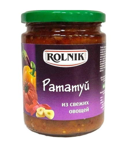 Рататуй из свежих овощей 420г. Рольник