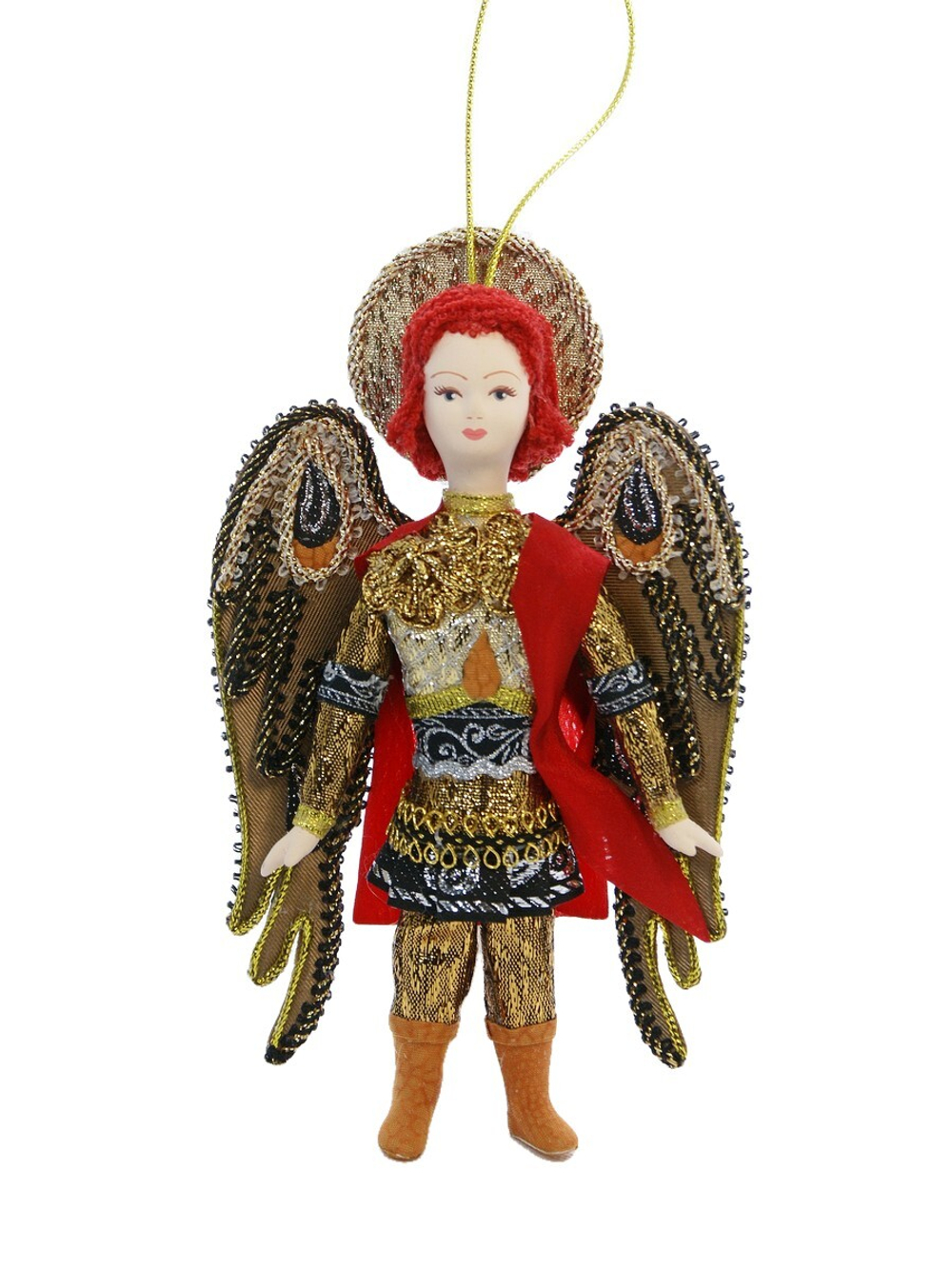 Кукла-подвеска коллекционная Архангел Михаил.