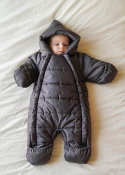 Демисезонный комбинезон графит