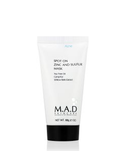 M.A.D. SPOT ON ZINC AND SULFUR MASK Подсушивающая маска с цинком и серой