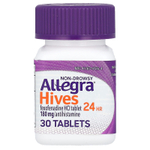 Allegra, Крапивница 24 HR, 180 мг, 30 таблеток
