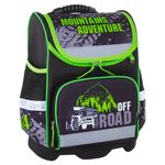 Ранец ЮНЛАНДИЯ WISE для начальной школы, Offroad, 37х29х15 см, 228814