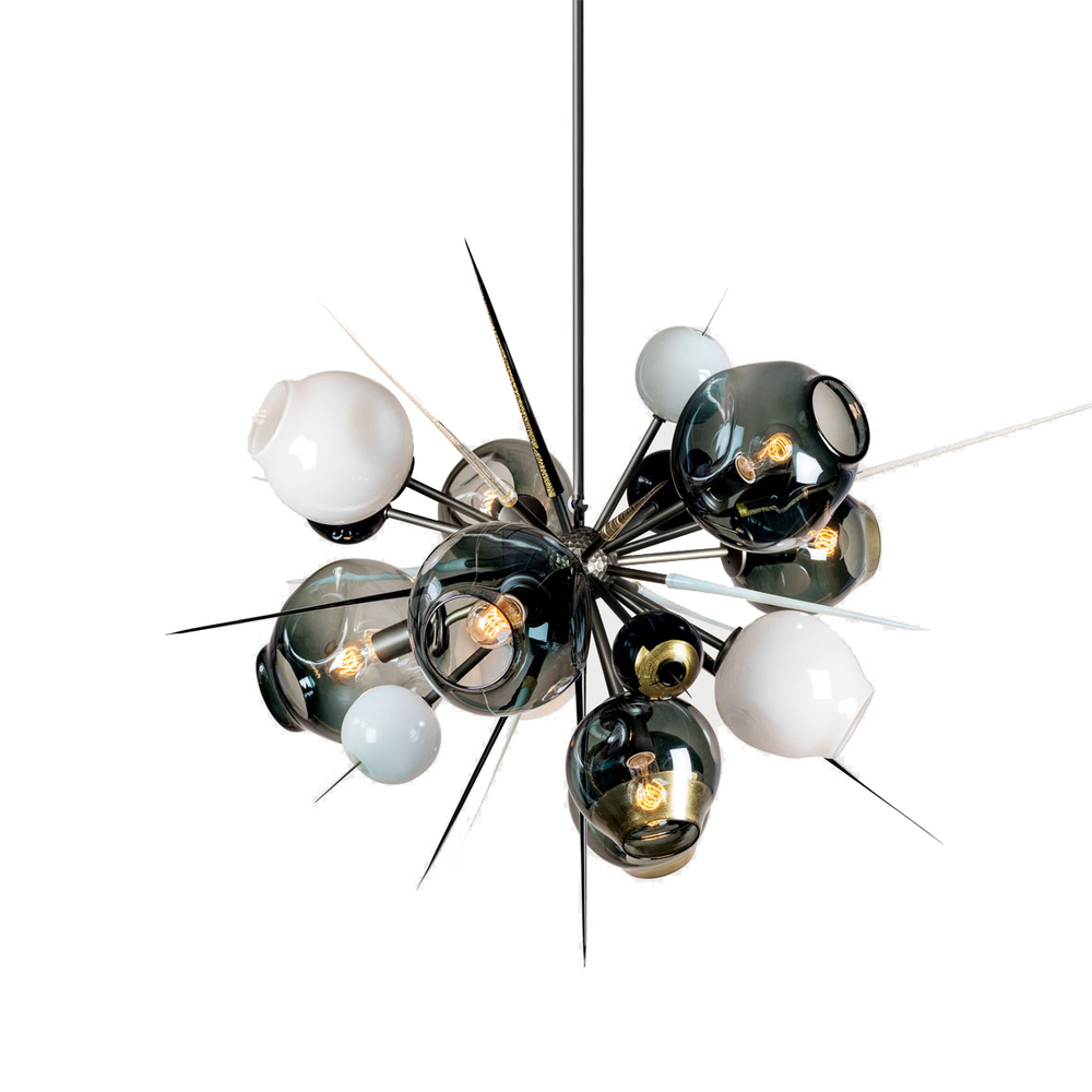 Ceiling design lamp  BURST BU.10.04 by Lindsey Adelman