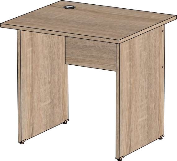 Стол письменный Стандарт Про дуб сонома
