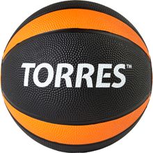 Медбол TORRES AL00222, 2 кг., черно-оранжевый