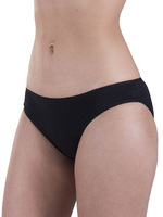 Трусики-слипы с сердечками на бейке (Размер: XL) (Цвет: черный)