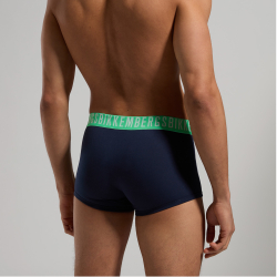 Мужские трусы хипсы (черный, темно-синий, белый) набор 3 в 1 Bikkembergs FASHION COTTON BKK1UTR09TR/3