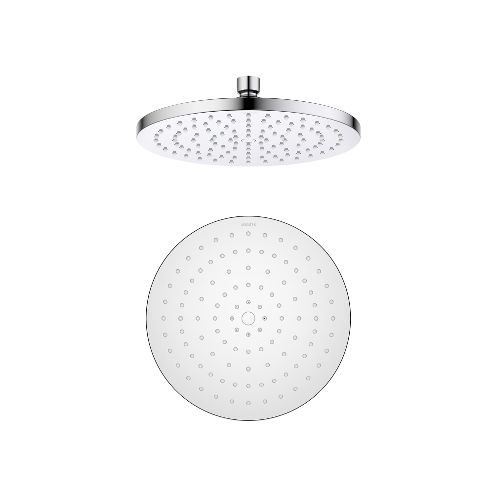 Круглый верхний душ  220*12 мм AQUATEK AQ2086CR
