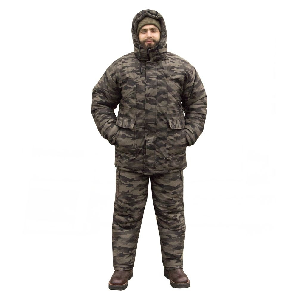 Костюм для зимней охоты и рыбалки Prival Байкал-3, Нато