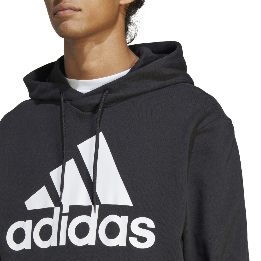 Мужская кофта теннисная adidas Essentials French Terry Big Logo Hoody Men - Black, White