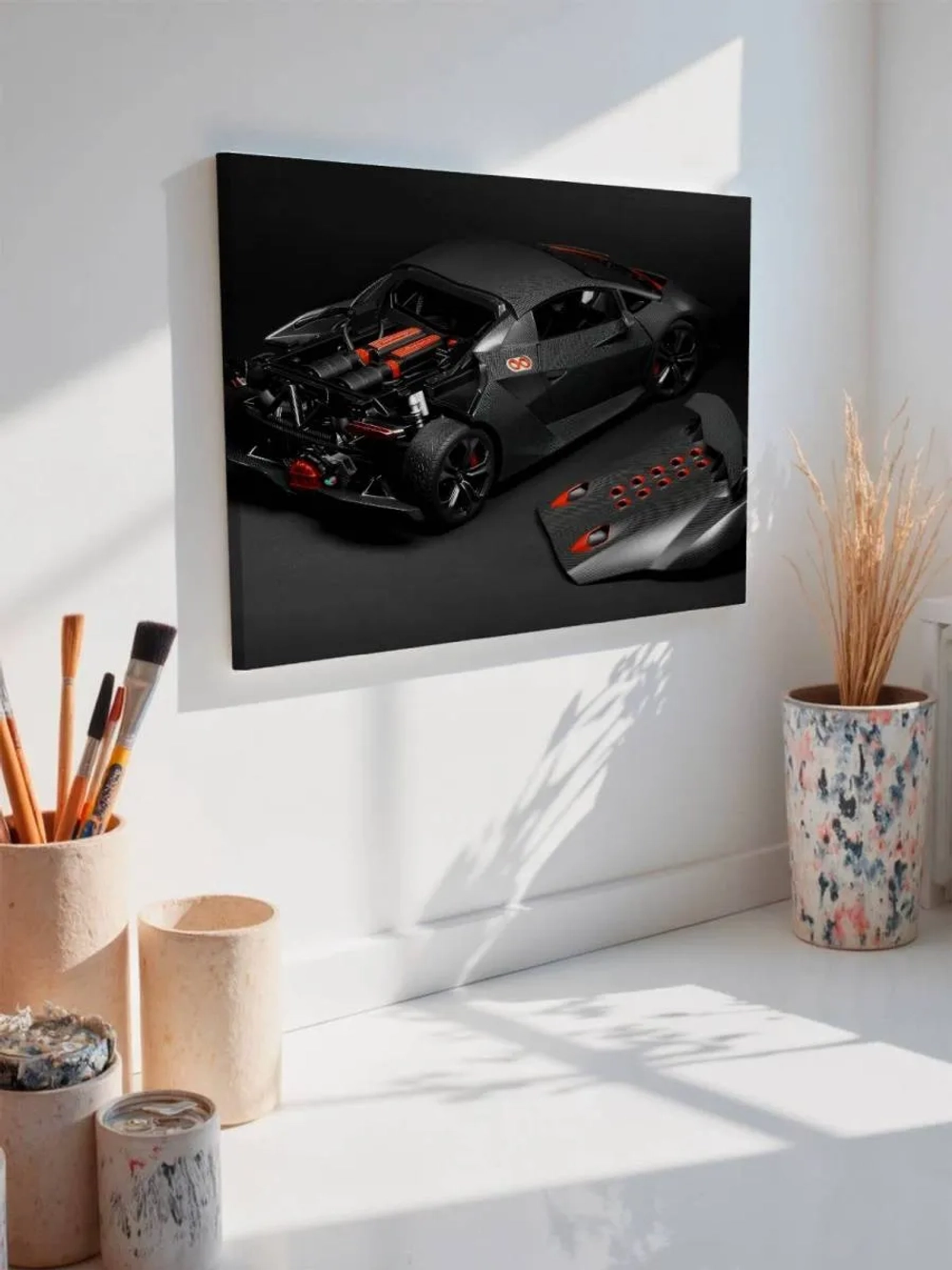 Картина на стену 40 X 50 Машина