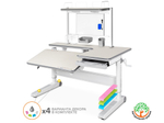 Детский стол Mealux RichWood Multicolor + полка BD P-17 TG (арт. BD-840 TG/MC + BD P-17 TG)