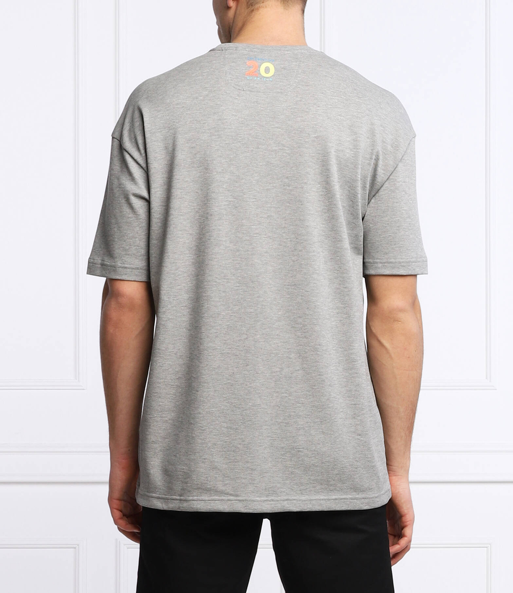 футболка tee celebration BOSS GREEN - серый(50467065)