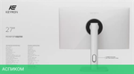 Монитор KEYRON KQ27H1 белый