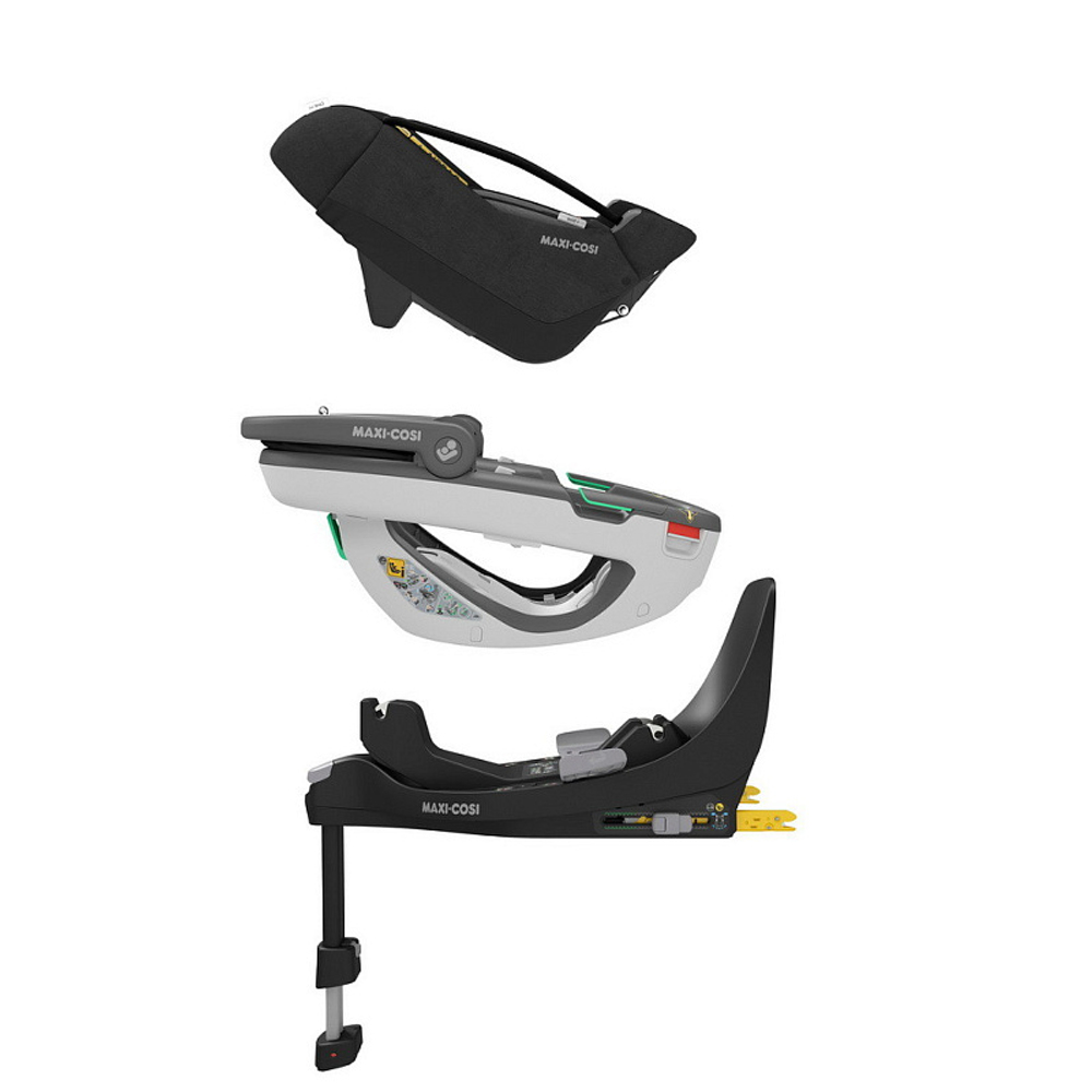 Автокресло Maxi-Cosi Coral 360 8559672111 Essential Black/черный 2023