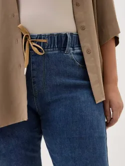 Джинсы утепленные больших размеров