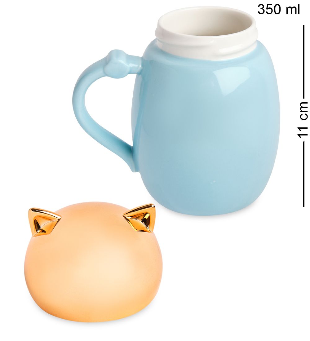 GAEM Art MUG-389/1 Кружка «Без кота и жизнь не та»