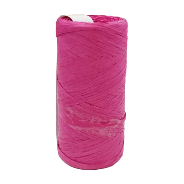 Шпагат бумажный для оформления подарков Alstad, 100 м, бумага, малиновый