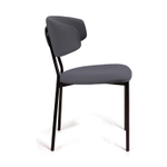 Стул Brad, бархат серый 27