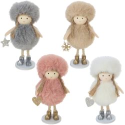 GAEM Фигурка декоративная "Девочка", L7 W5 H13 см, 4в.