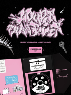 Альбом NEWBEAT - LOUDER THAN EVER 1st Mini Album PHOTOBOOK Version