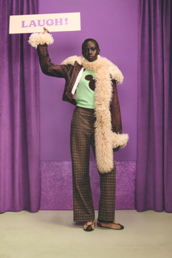 ZARA HARRY LAMBERT X DISNEY ФУТБОЛКА С ПРИНТОМ МИККИ МАУСА, ЗЕЛЕНЫЙ