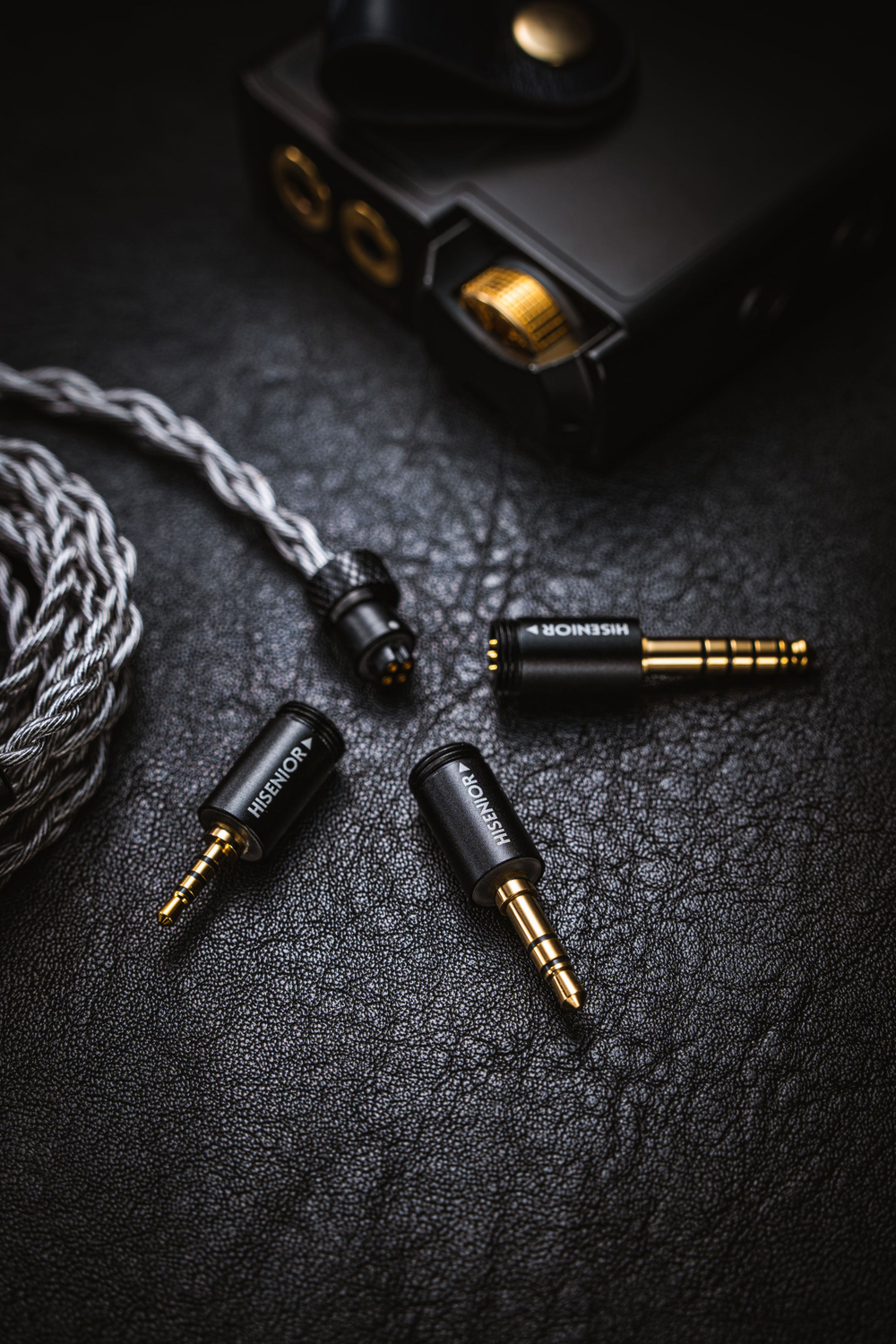 Наушники проводные Hisenior Cano Cristalles, без микрофона, внутриканальные, 4.4 мм, 3.5 мм, 2.5 мм