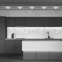 Трековый светодиодный светильник Maytoni Basity Bubble TR181-1-4WTW-B