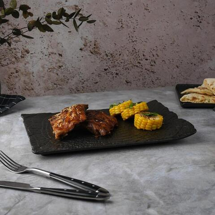 Блюдо прямоугольное 30*21 см h2,5 см с бортом Side Up1   P.L. Proff Cuisine [3]