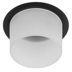 Светильник встраиваемый декоративный ЭРА DK106 BK под лампу MR16 GU5.3 черный | Декоративные встраиваемые светильники