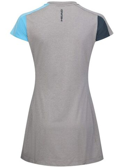 Теннисное платье Head Padel Tech Dress - grey/navy