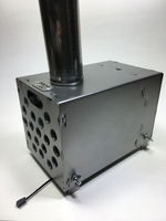 Теплообменник "Угорь" с вентилятором в помещение/палатку