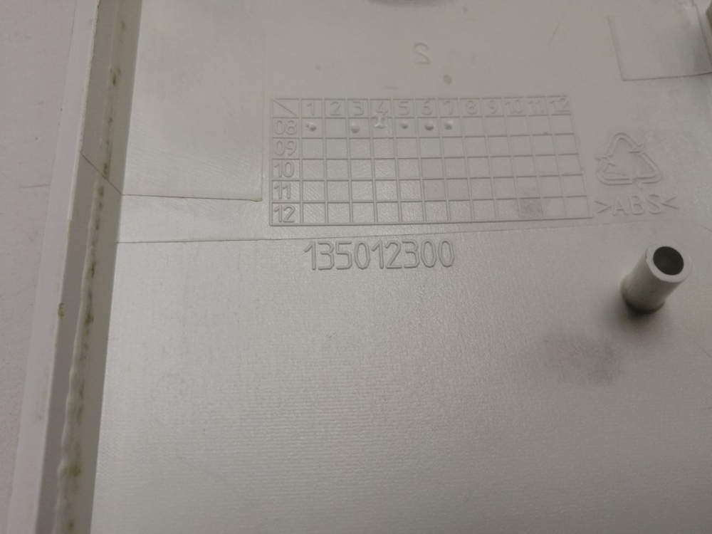 ZWS687 кт94 Лицевая панель для стиральной машины Zanussi 135012300 б/у