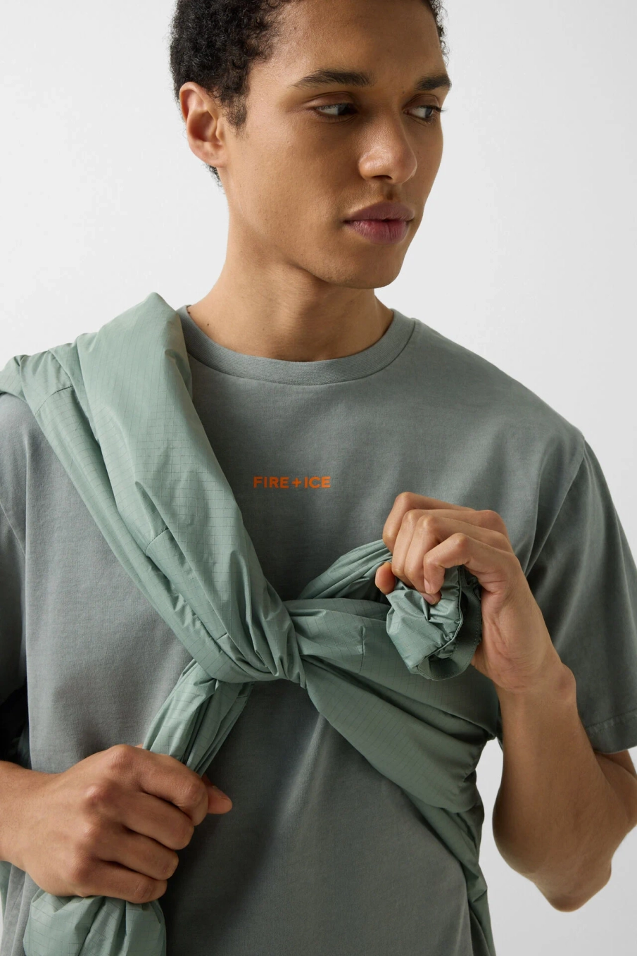 Футболка BOGNER FIRE+ICE AVAN2 в цвете эвкалипт