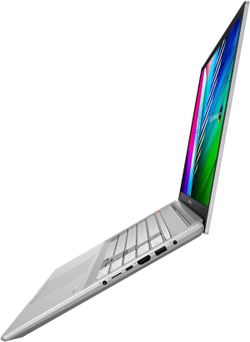 Ноутбук 16" ASUS VivoBook Pro 16X N7600PC-L2021T Core i7 11370H/8Gb/512Gb SSD/NV RTX3050 4Gb/16" WQUXGA/Win10 Серебристый (90NB0UI3-M02280)