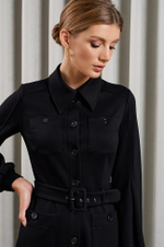 51524 Платье женское (черный)