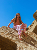 Брюки оверсайз Mjölk Strawberry