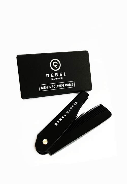 REBEL BARBER Folding Beard Comb - Расческа для бороды