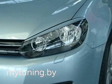 Реснички на фары для Volkswagen Golf 6