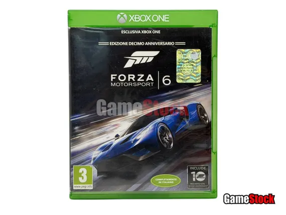 Xbox One/Series X Forza Motorsport 6 (Б/У, Полностью на русском языке)