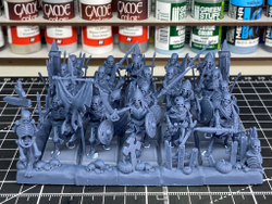 Skeleton Warriors with Swords Unit