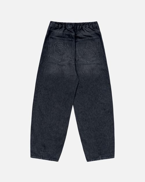 Джинсы Volchok x Issaya Balloon Fit черные