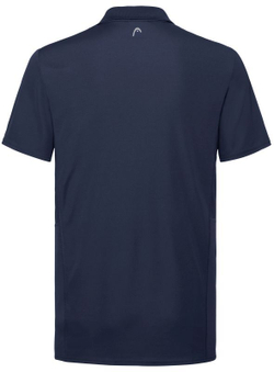 Мужское теннисное поло Head Club Tech Polo Shirt M - dark blue