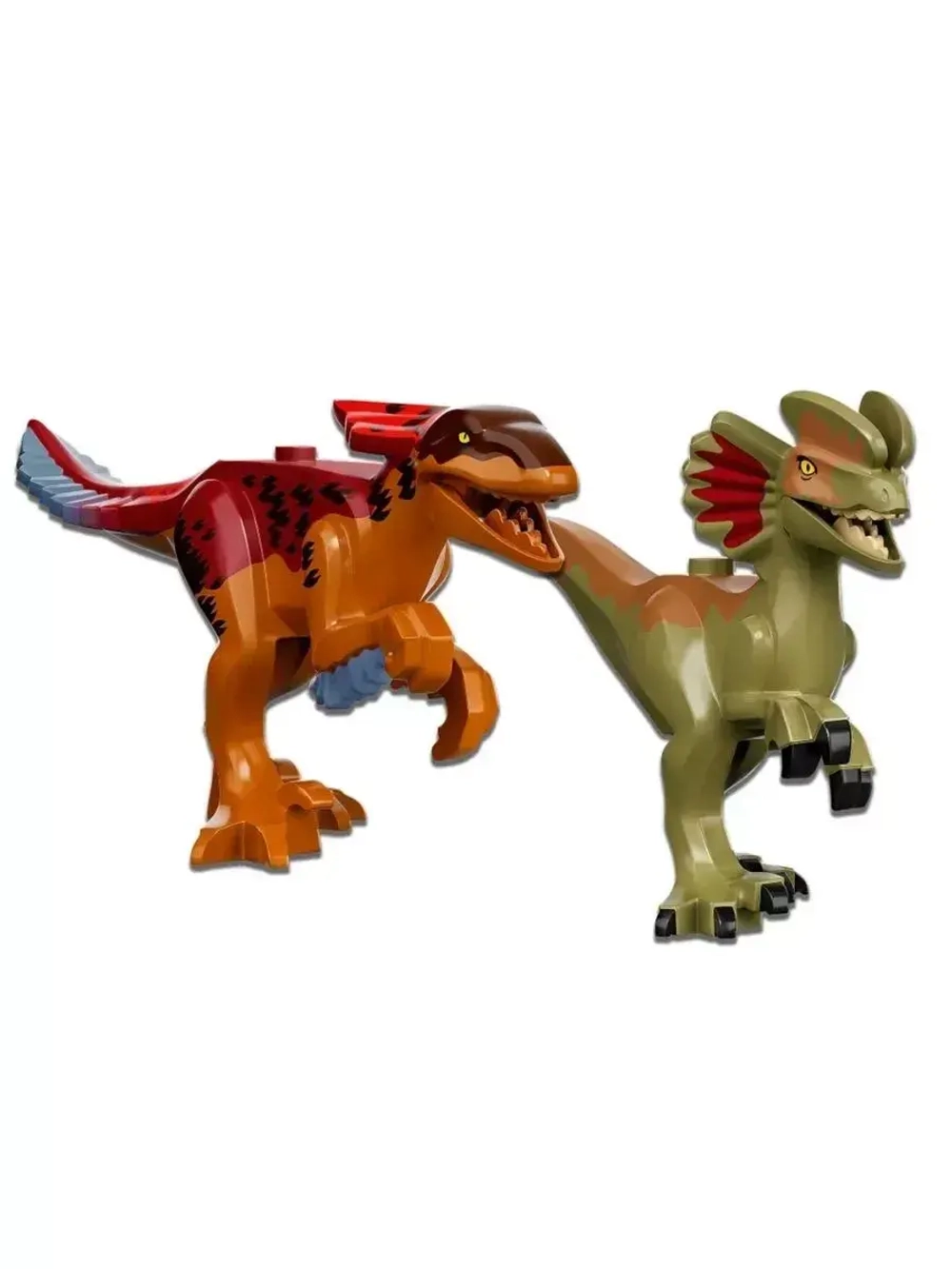 Конструктор Перевозка пирораптора и дилофозавра 303 детали