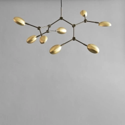 Люстра 101 Copenhagen Drop Chandelier Mini, Brass (5m)